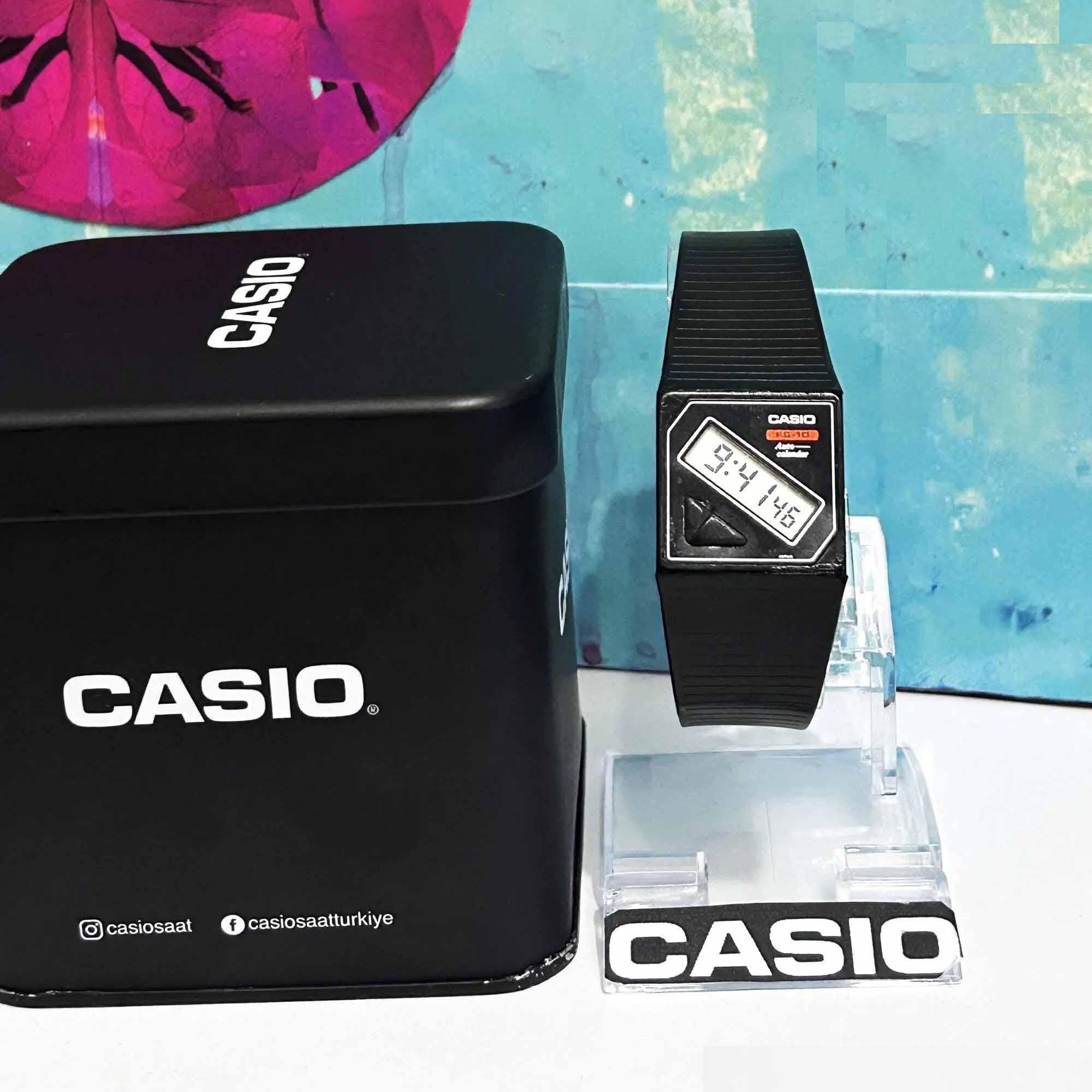 Q&Q レトロ CITIZEN CASIO PELA フィルム FS-10 黒