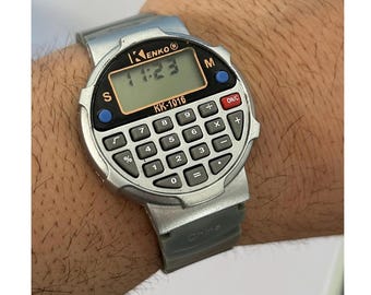 Kenko Collectible Watch With Calculator, Kenko Digital Watch