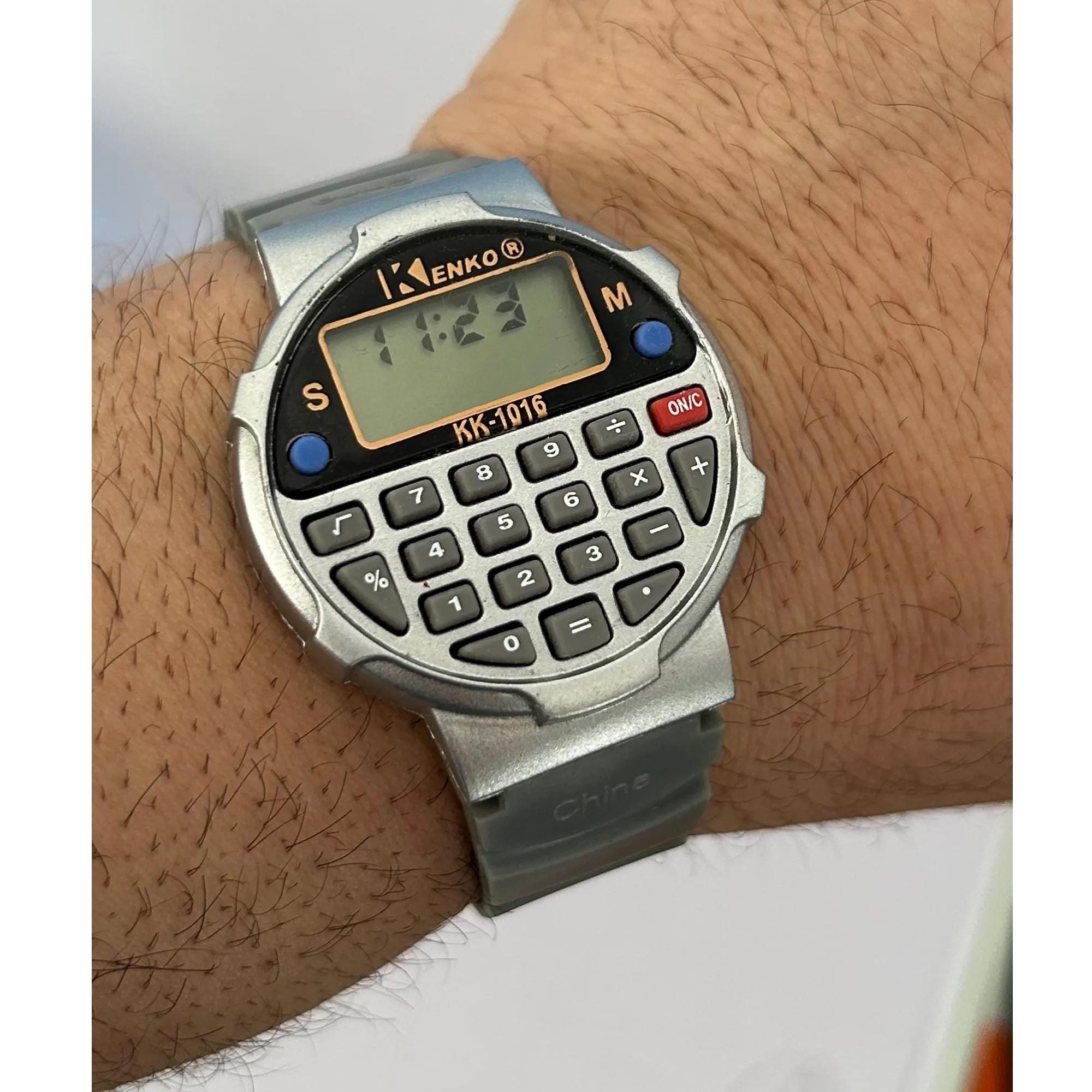 Kenko Collectible Watch With Calculator, Kenko Digital Watch