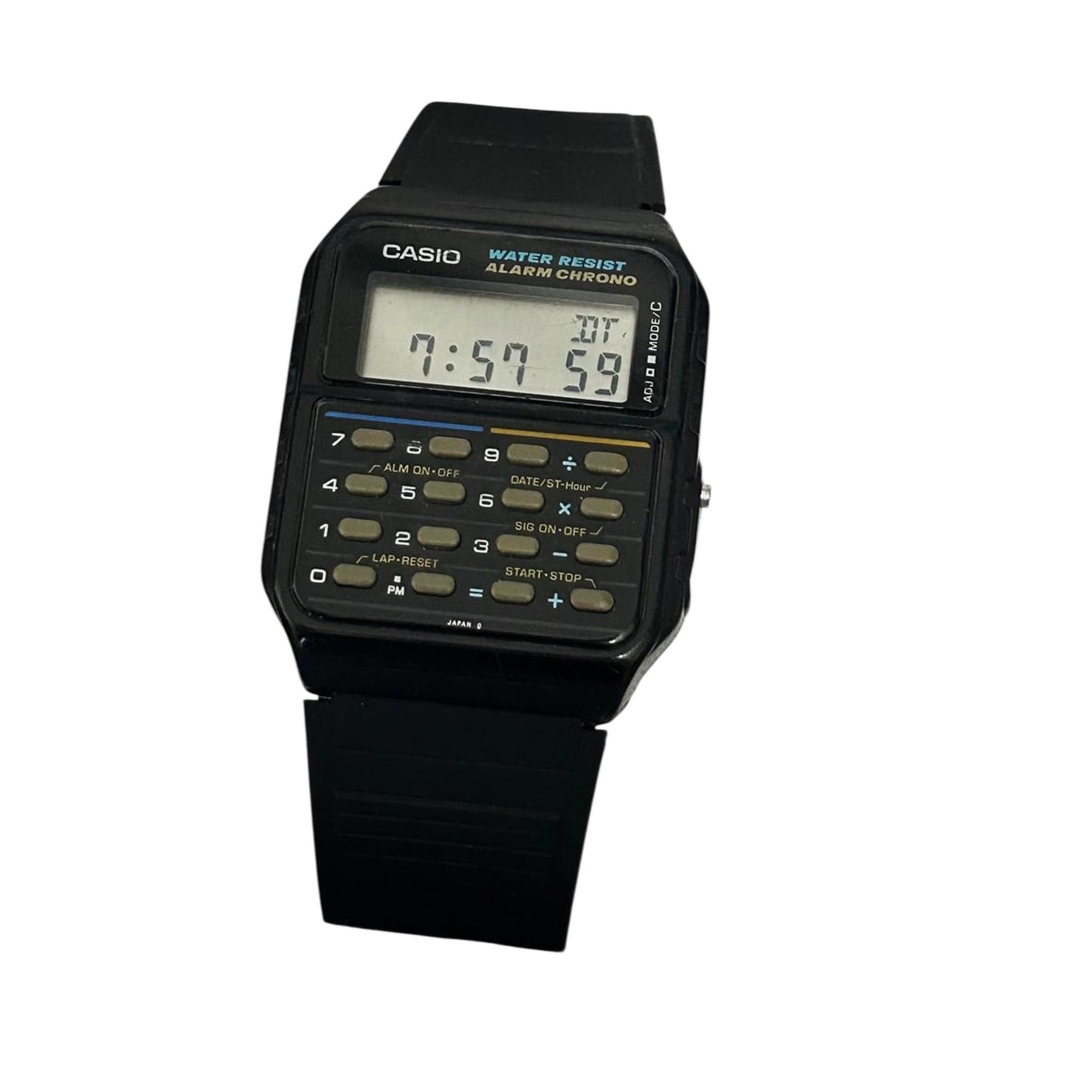 コレクターズアイテムのヴィンテージデジタルカシオCA-55電卓付き
