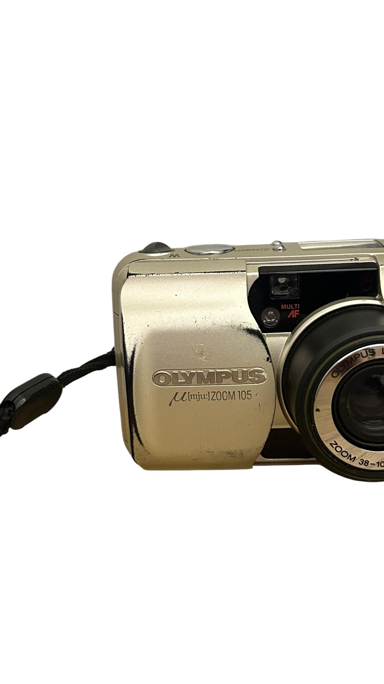 Olympus Mju Zoom 105 Film Camera – Vintage Point & Shoot With