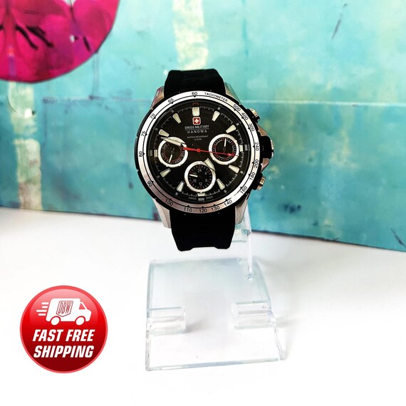 Swiss Military Hanowa Watch Hardly ever used Very good condition Cosmetics 6 4289 Swiss Made
