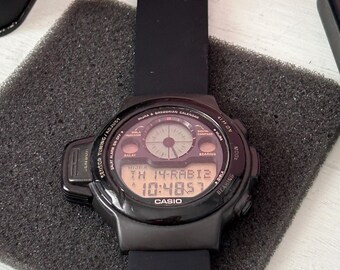 Vintage CASIO Cpw-300/module 1034 Digital Watch/ Very Good