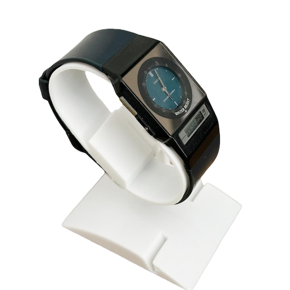 超美品!★CASIO FS-01 アナデジ レトロフューチャー 希少カラー Vintage Casio Dual Time FS-01 Watch Very RARE Collectibles / From