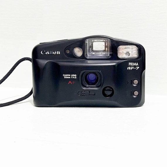 Canon Prima AF-7/ケース/バッテリー付きフィルムカメラ/1990年代 