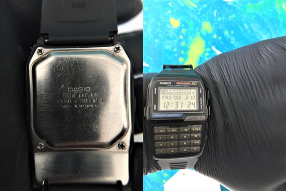 Casio DBC-81 Calculator/ Watch Module 1476 Vintag… - image 2