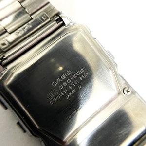 Montre Casio DBC-60 Vintage Japonaise En état De Marche - Noir - Calculatrice - Homme