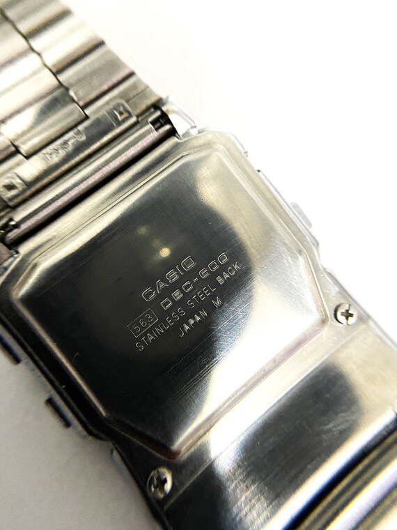 Vintage Casio DBC-600 Databank/  Calculator Mod;5… - image 4