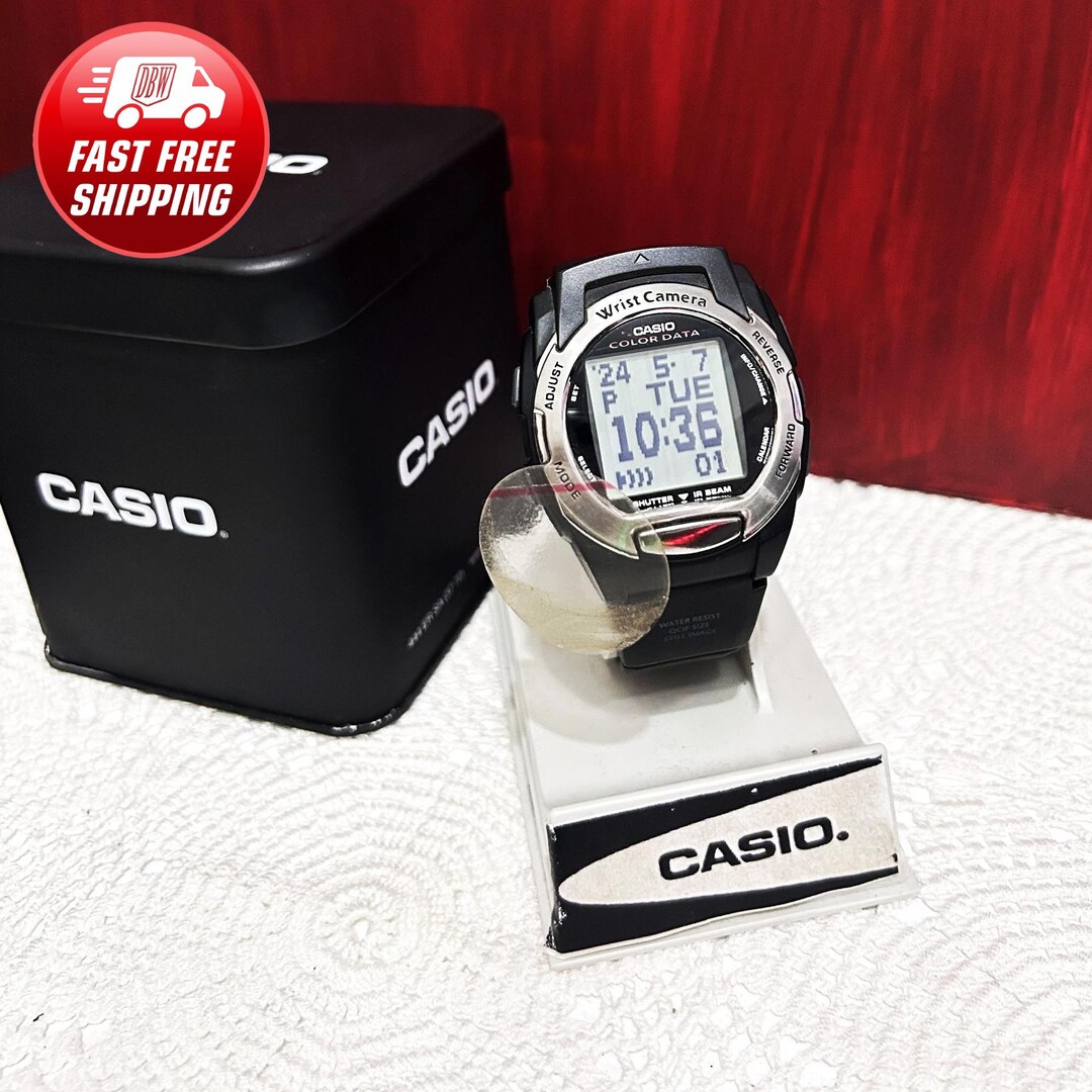 UNUSED RARE Casio WQV-3 Wrist Camera Watch Module 2411 UNUSED RARE Casio WQV-3 Wrist Camera Watch Module 2411