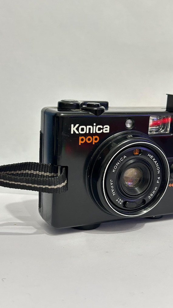コニカポップ、フィルムカメラ、楽しいカメラ、フィルムカメラ、35 mm