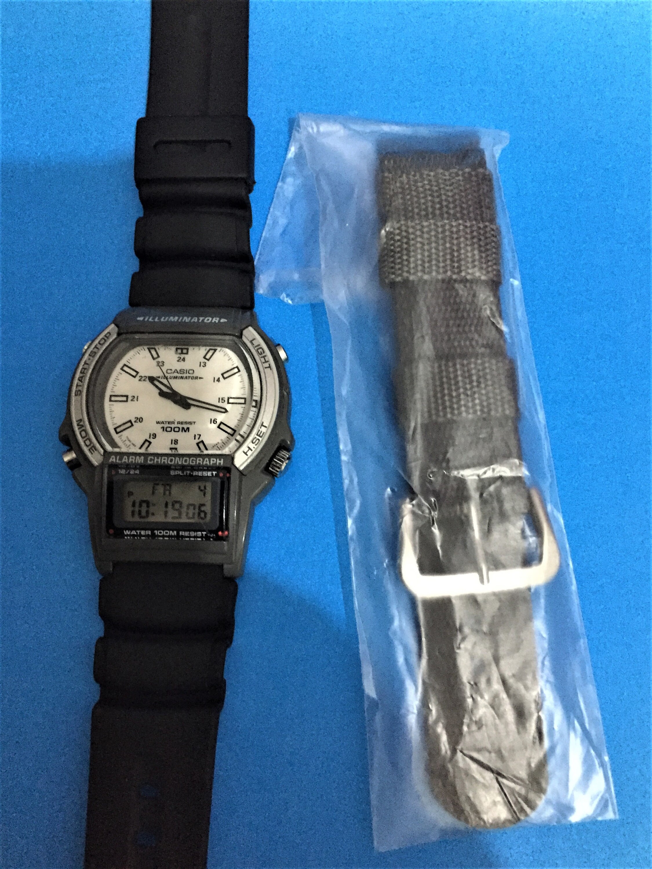 CASIO AW-61 イルミネーター アナデジデュアルタイム メンズウォッチ Vintage Casio AW-61 1750 Watch Analog Digital / Japan