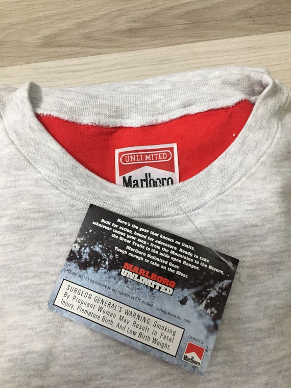 Vintage 90s  Marlboro Unlimited Adventure Team Sw… - image 3