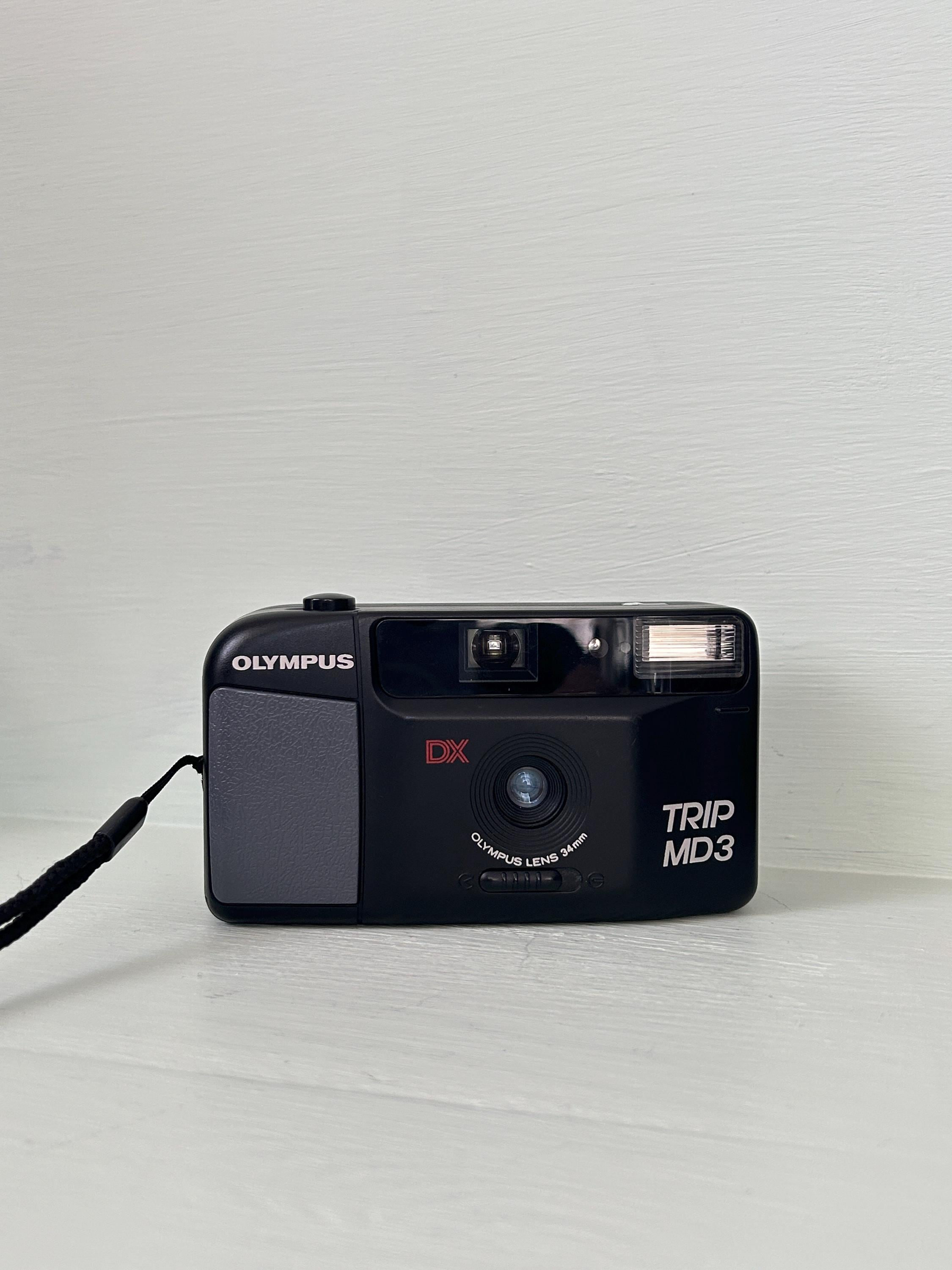 Vintage Olympus Trip MD3 35mm/vintage Camera/compact Fixed Focus Point ...