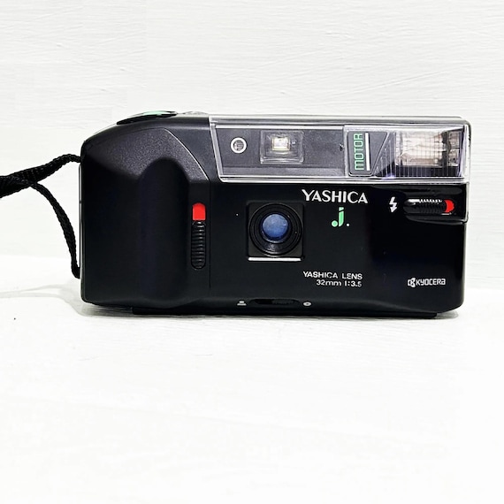 Yashica J Motor - Vintage Film Camera/with Battery/ Kyocera
