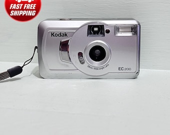 Appareil photo compact analogique Kodak Ec 200 vintage/ 35 mm/ Très bon état/ Superbes photos