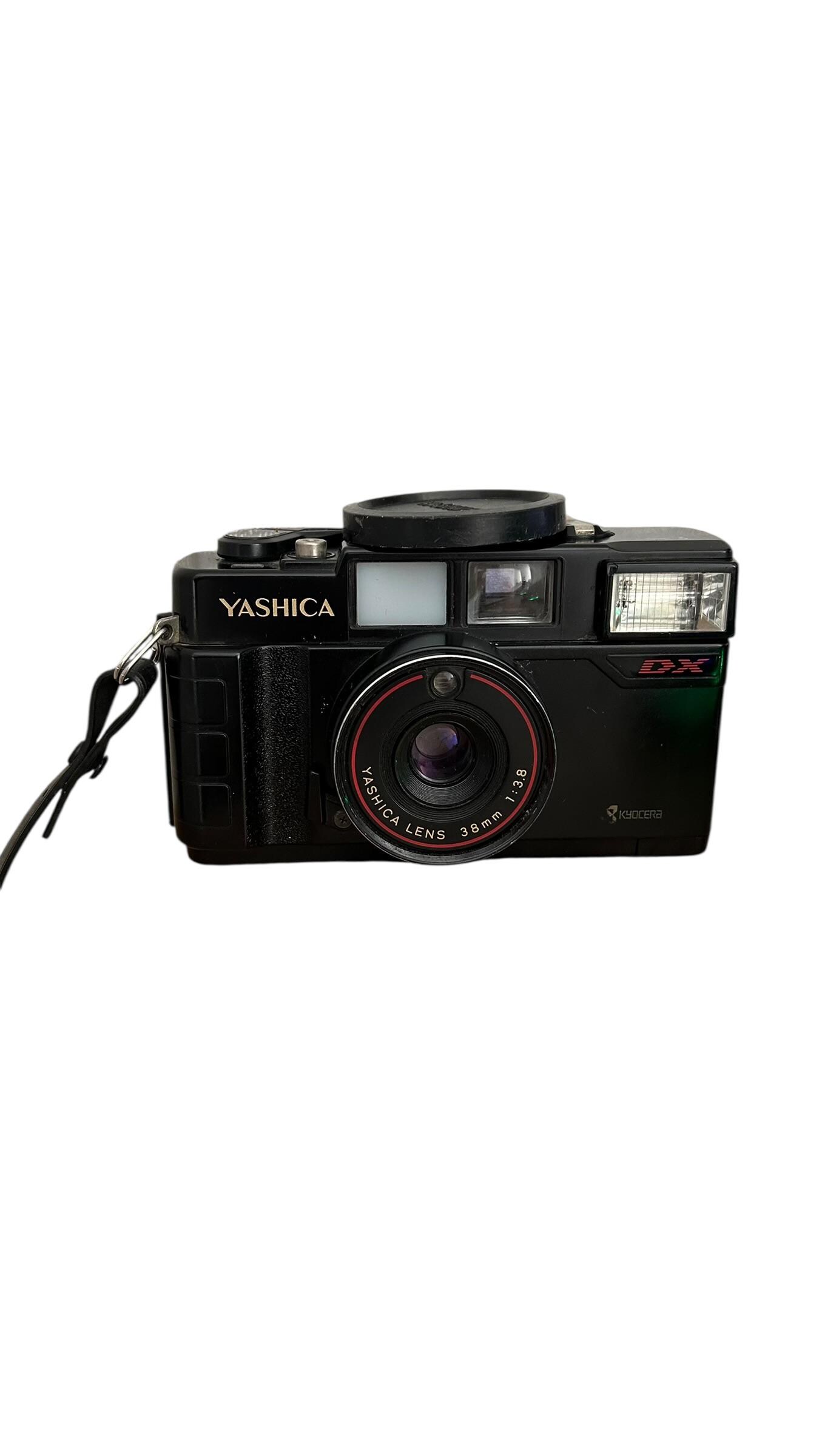 Vintage Yashica MF 2 Super DX 35mm Film Camera With Case, 38mm