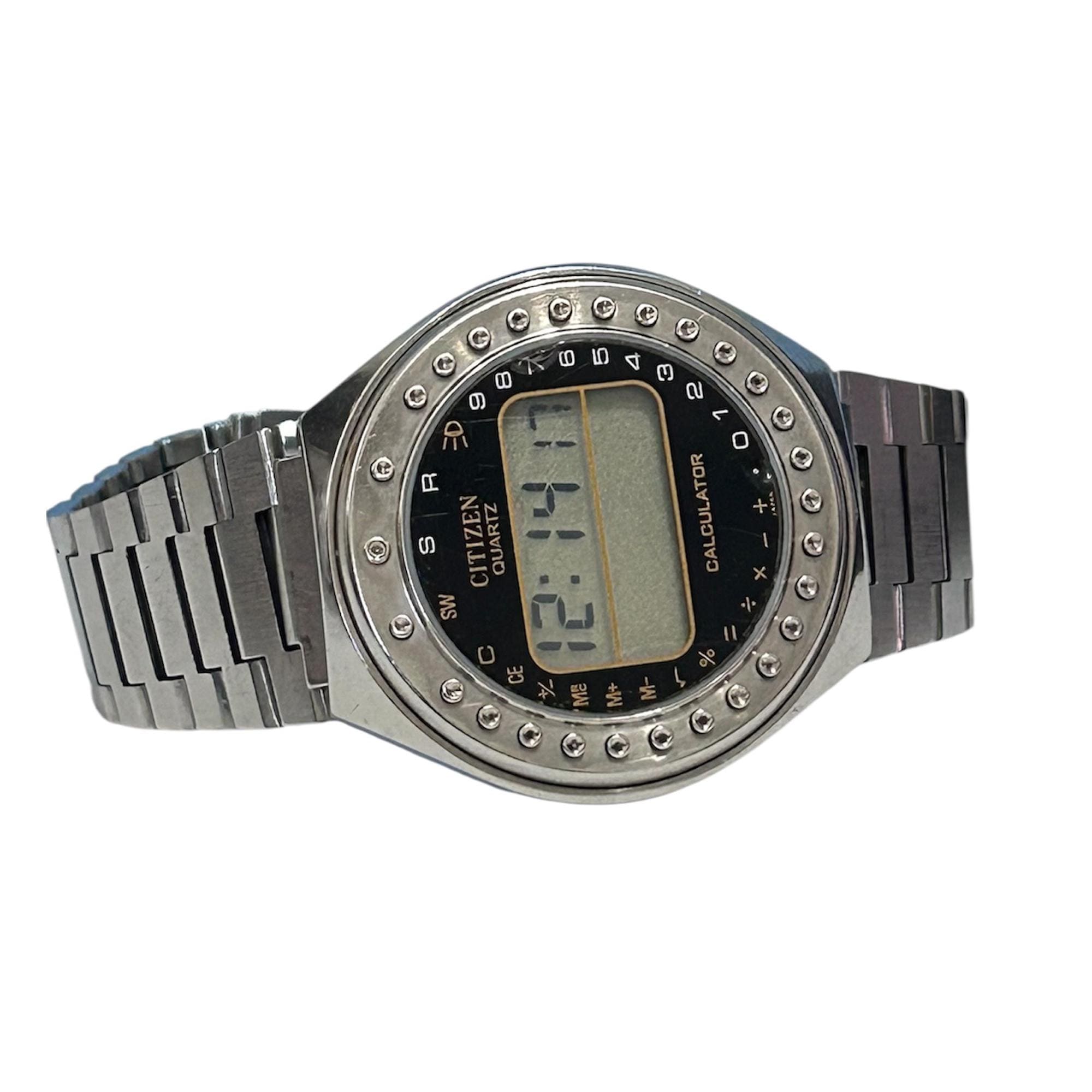 ULTRA RARE Collectible Citizen Scientific-calculator-watch 49-9315