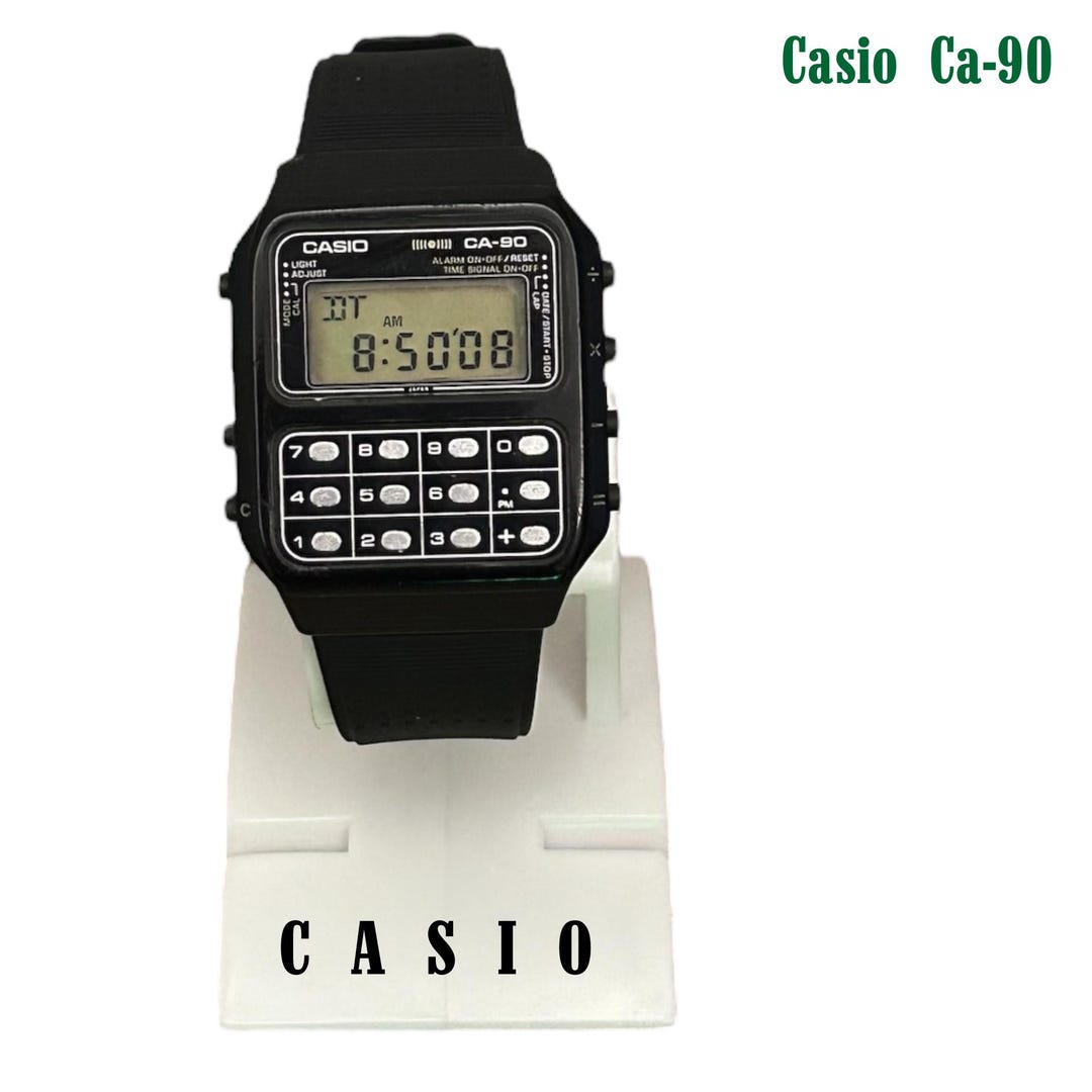 Vintage Casio CA-90 / Digital Calculator Japan Made Watch