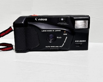 Vintage Canon AW 828-D /LENS Made in Japon/ Auto Wind/ Canon Mate