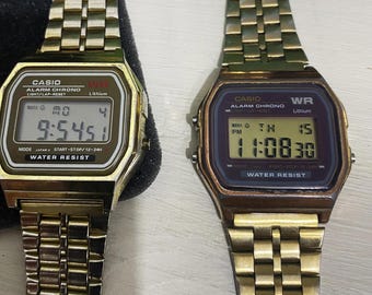 ヴィンテージ カシオ オリジナル A159W- A159WGE ファミリーセット 2個
