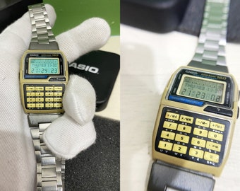 Casio Dbc-150 Data Bank 150 Vintage Case / Module 1477/ Calculator