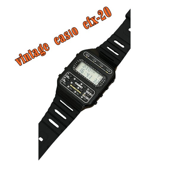 Vintage Casio CFX-20 Scientific Calculator Watch Module 197: Collectible View 3