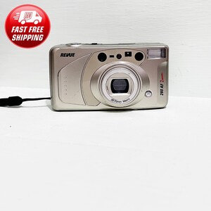 Vintage Revue 280 AF Zoom/ Analog film Camera/ 35mm Compact Film  Tested Working/ Very Good Condition/