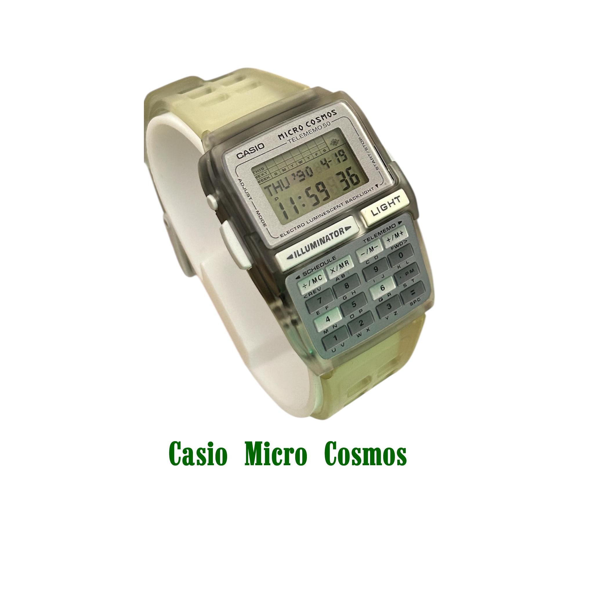 Calculadora Casio Dbc-63 Micro Cosmos Telememo 50 Databank