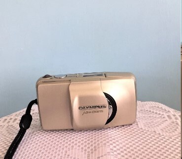 【C4559】OLYMPUS μ [mju:] zoom 105 Olympus Zoom 105 µ[mju:] Mju /with Battery - Vintage Film