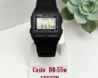 ヴィンテージ レア CASIO データバンク 50 DB-55W / 非常に良い状態