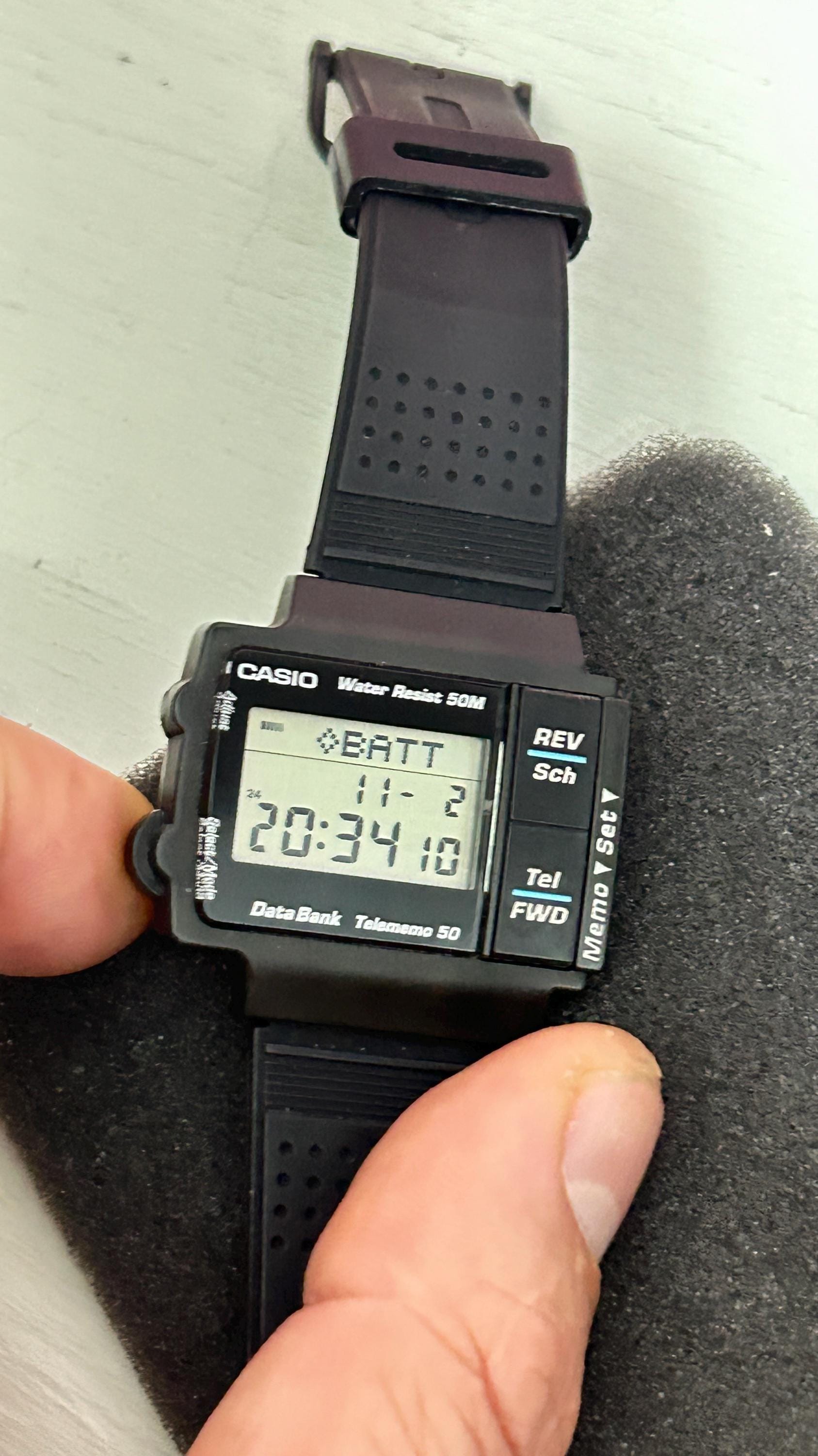 UNUSED ULTRA Rare Casio Db-57w Retro Collectibles Watch