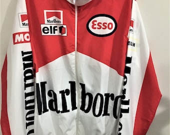Unused Rare Marlboro Raincoat 1990s/ Very stylish Excellent condition/Marlboro collectibles/  Vintage Raincoat