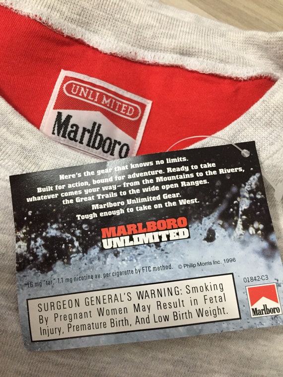 Vintage 90s  Marlboro Unlimited Adventure Team Sw… - image 7