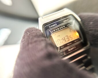 希少なヴィンテージ カシオ リチウム S005 モジュール 58 ウォッチ