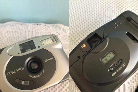 Fujifilm 富士フィルムClear Shot 30  ビンテージ Fujifilm Clear Shot 30 35mm camera – New Wave Pool