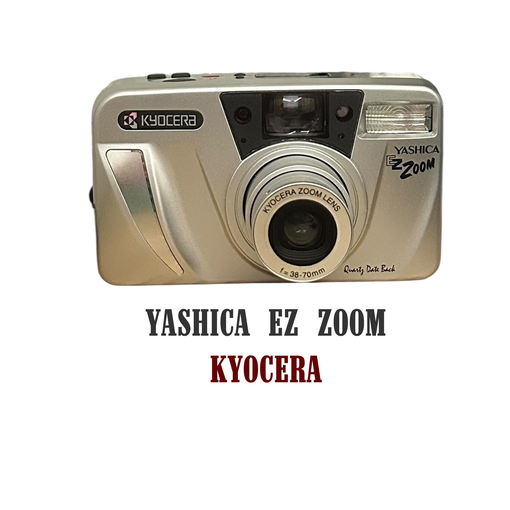 Vintage Kyocera Yashica EZ Zoom Film Camera - 38-70mm Lens Point