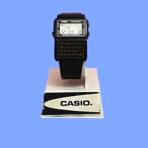 【CASIO】DATABANK DBC-60 希少 ヴィンテージ Casio Data Bank DBC-60 Rare Vintage Plastic Digital Watch