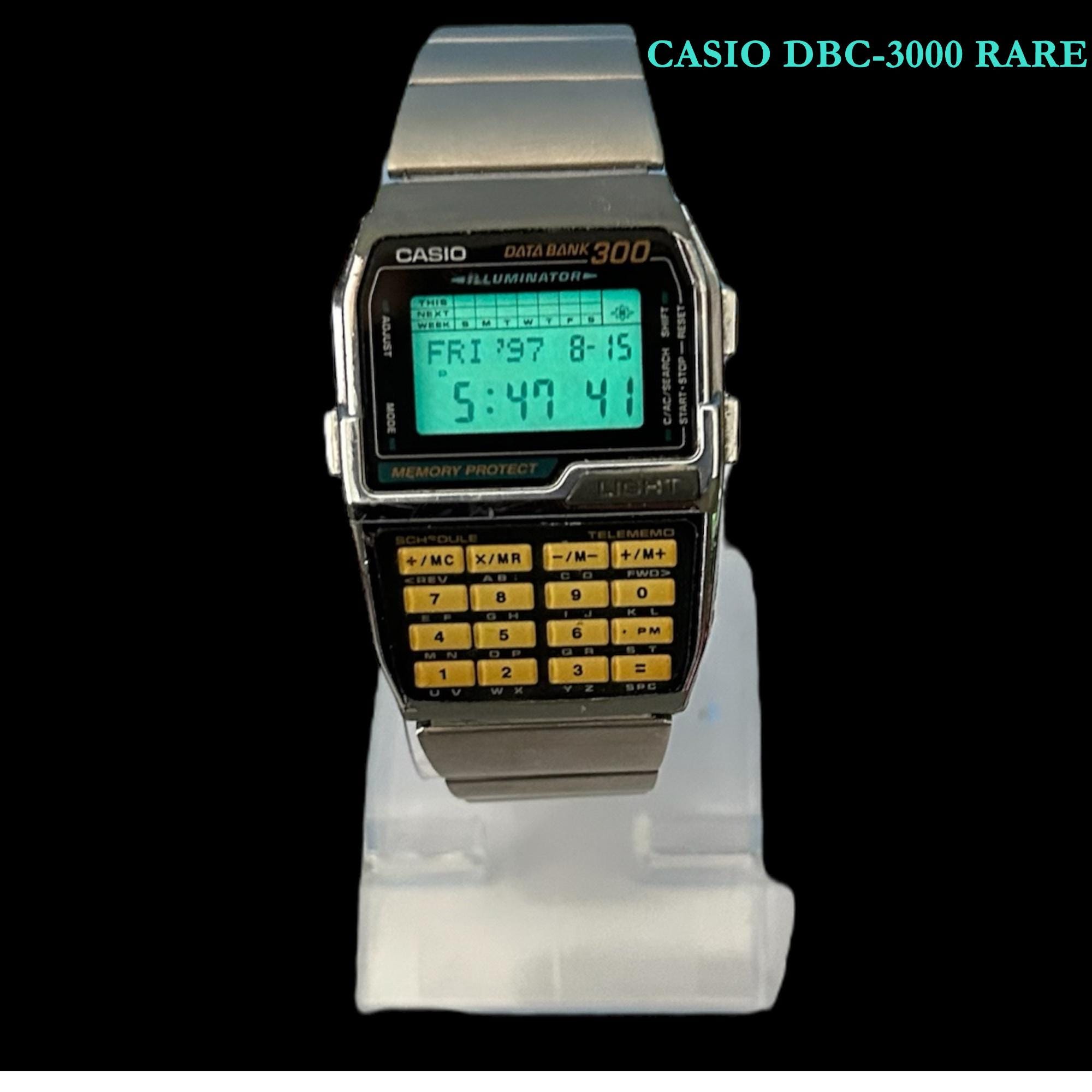 Casio DBC-3000 Mod; 1478, Collectible Watch, Analogue, Casio