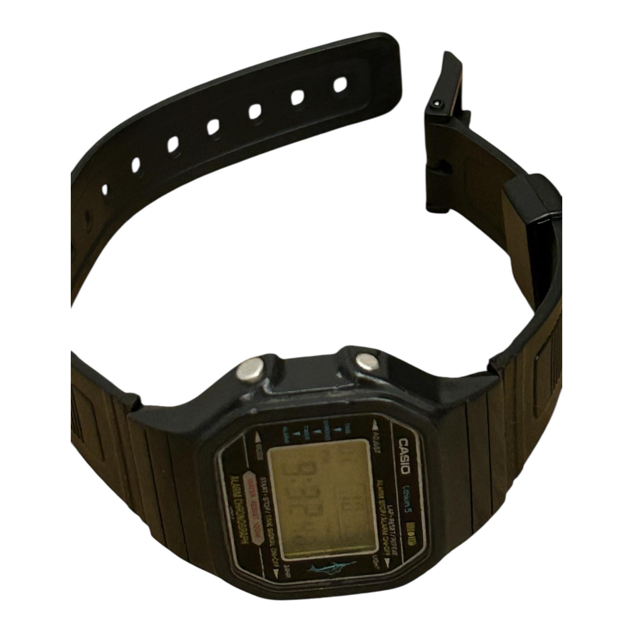 Very Rare 1980s Vintage CASIO H110 (106) MARLIN Japan H Casio TİN
