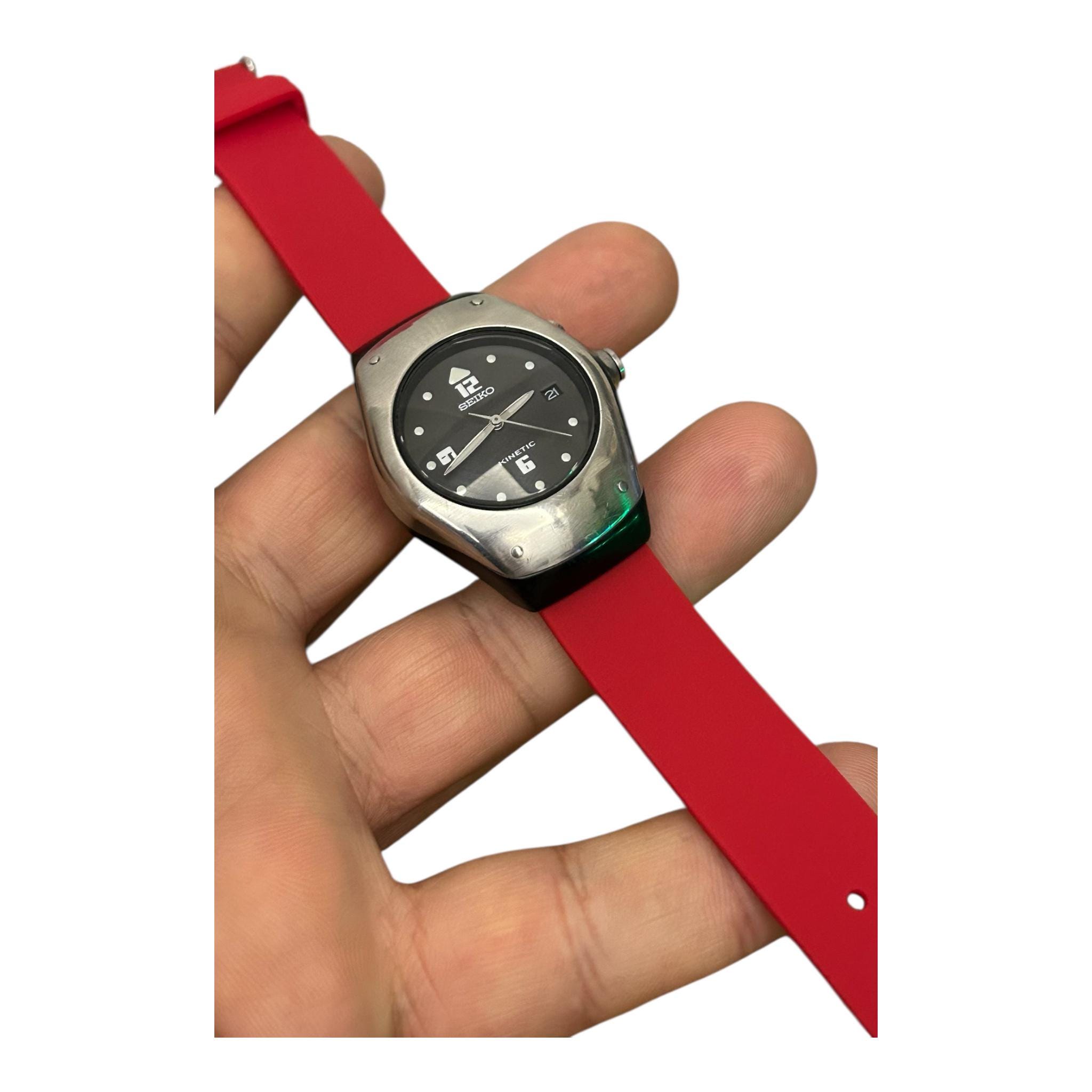 SEIKO Kinetic Arctura ペア2本3M22-0D30・0D40 Vintage Seiko Kinetic 3M22-0D40 Watch Japan, Mens Gift, Garmin