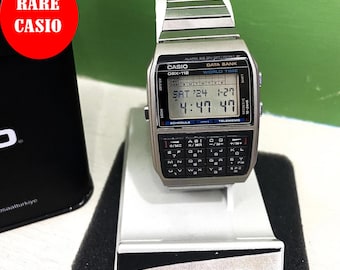 CASIデータバンク　DBX-112 Casio Data Bank DBX-112 World Time Chronograph Quartz