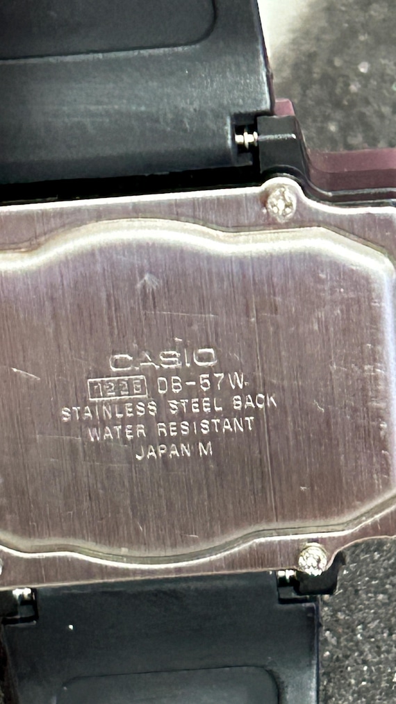 UNUSED ULTRA Rare Casio Db-57W Retro Collectibles… - image 8
