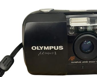 Vintage Olympus Mju I / Stylus 35mm Film Camera - Tested & Working