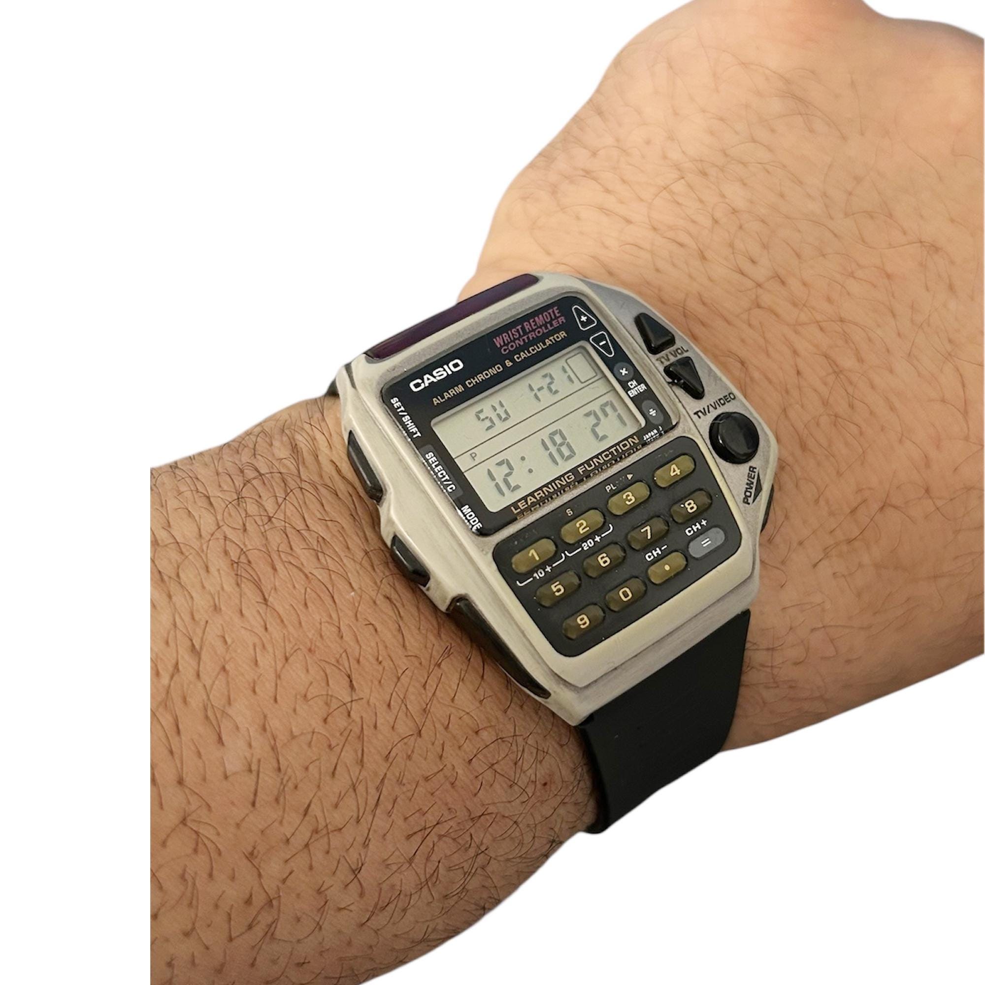 レア VINTAGE 1994's CASIO CMD-40B デジタル腕時計 Vintage Casio Cmd-40/calculator/mens Watch/hours/clock - Etsy