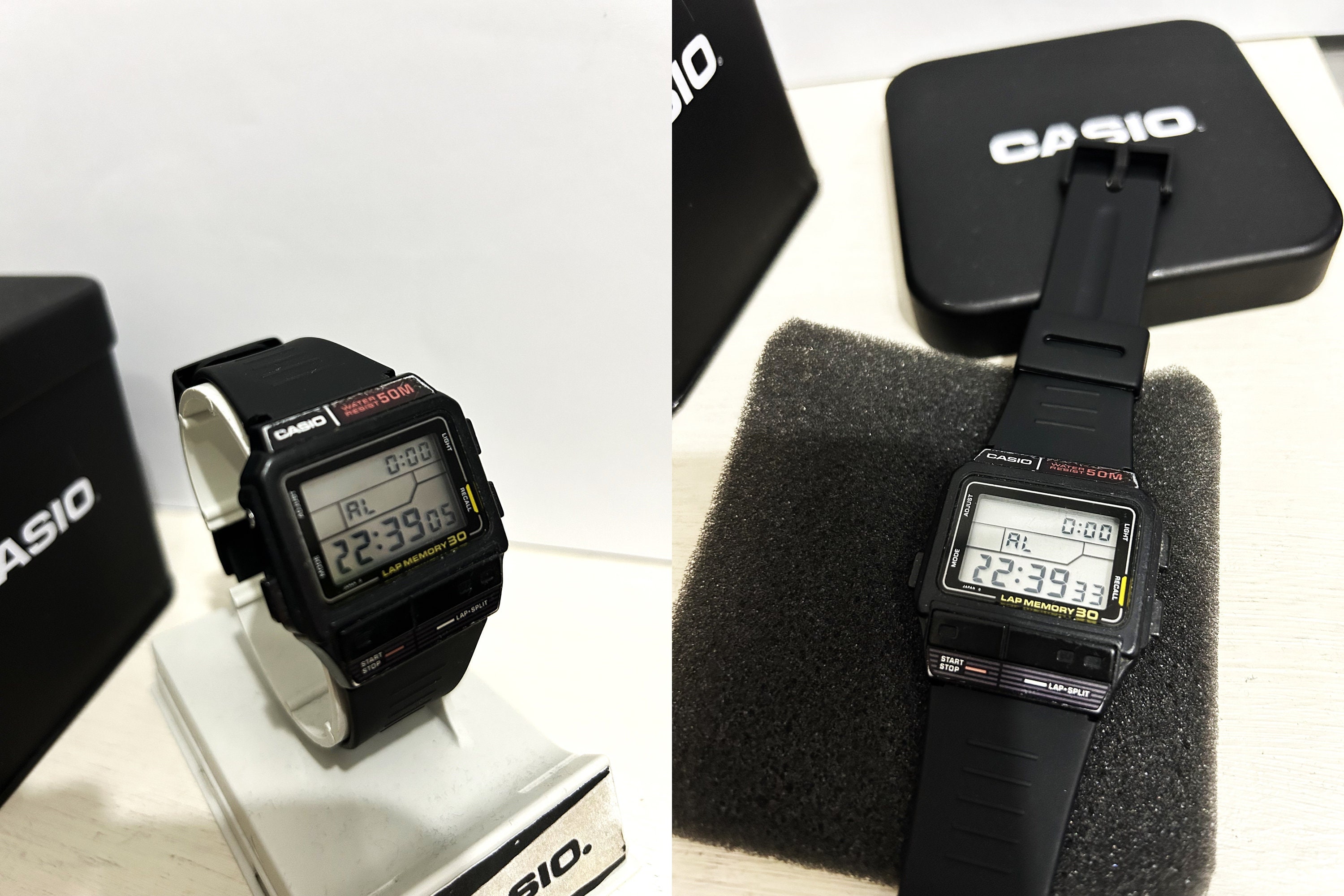 CASIO　SDB-300W ジャンク　メンズ　腕時計 レア Vintage 1986年 Casio SDB-300W デジタル腕時計 - メルカリ