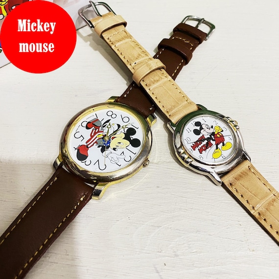 Lover Set Vintage Mickey Mouse Seiko Watch/ 90s Disney  display picture 2