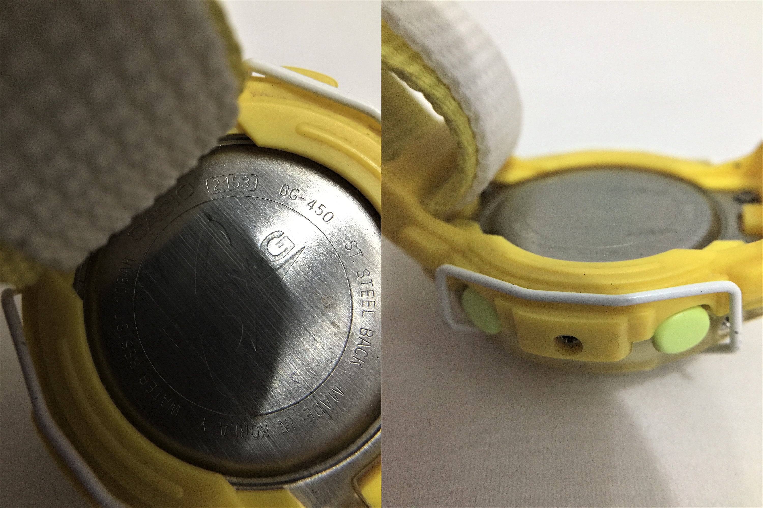 Vintage 1997 Casio Baby/ G Shock Watch BG 450 /mod : 2153 / İn
