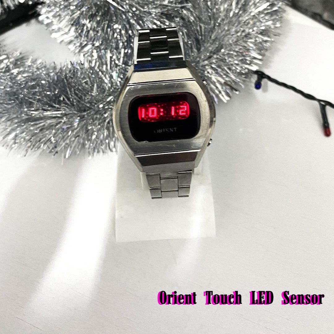 【ORIENT】H680106S-40 LEDデジタル タッチトロン ORIENT】H680106S-40 LEDデジタル タッチトロン