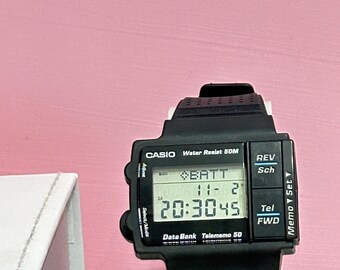 時計 90s casio data bank 120 時計 90s casio data bank 120 Vintage Casio EDB-120 e-data bank