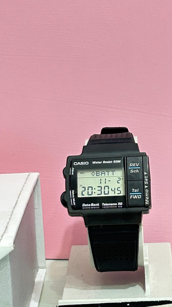 UNUSED ULTRA Rare Casio Db-57w Retro Collectibles Watch